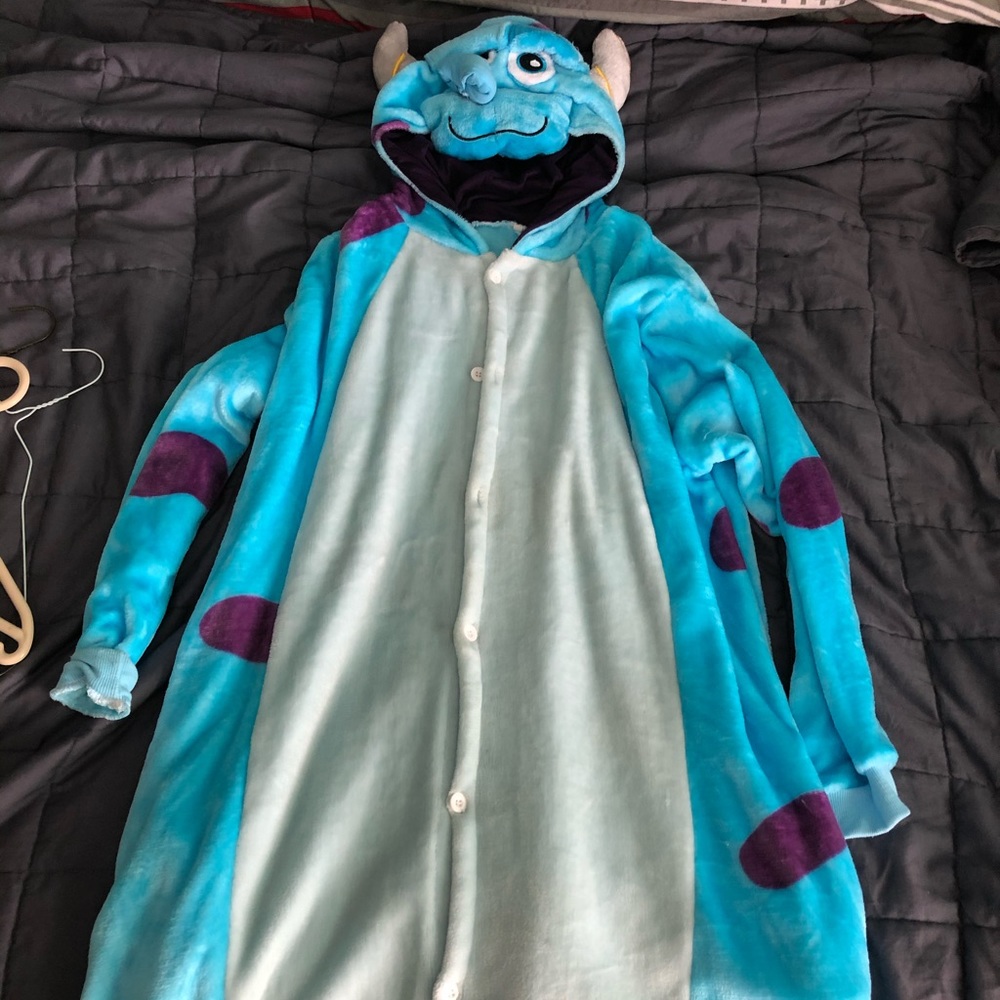 Sulley from Monsters Inc onesie